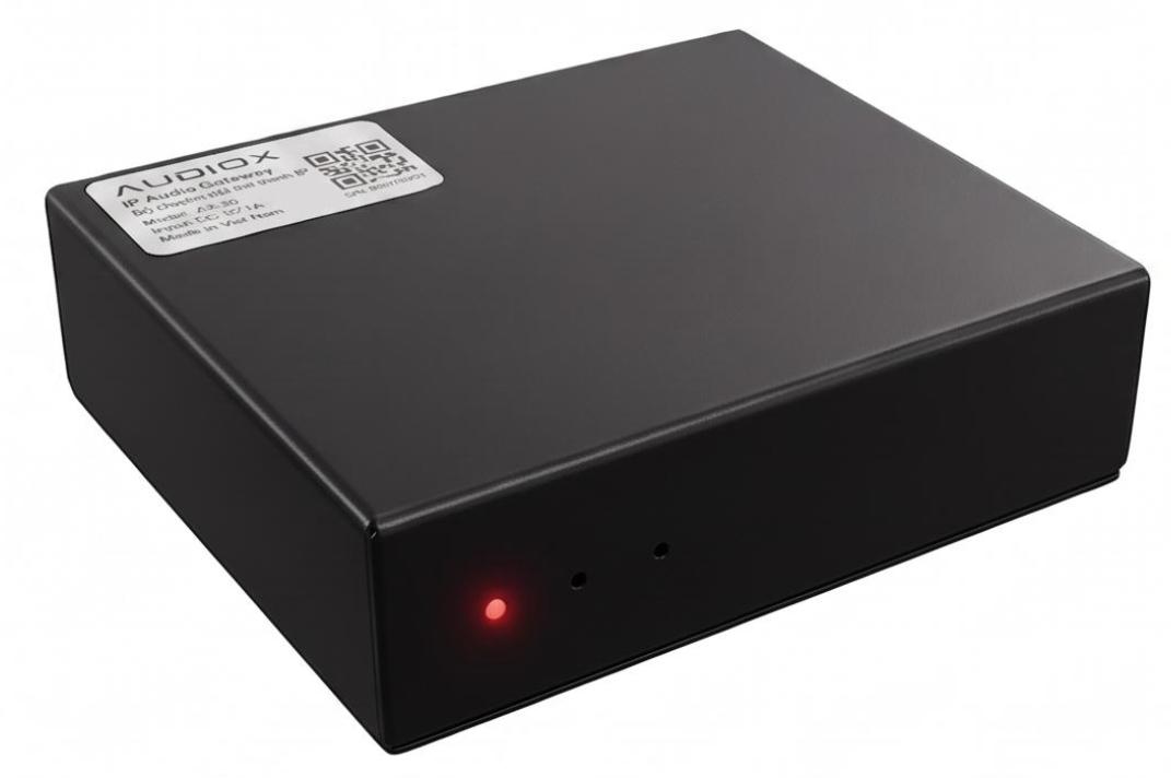 Bộ chuyển đổi âm thanh IP AudioX AX-30